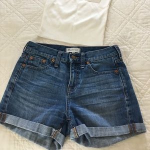 Madewell denim shorts